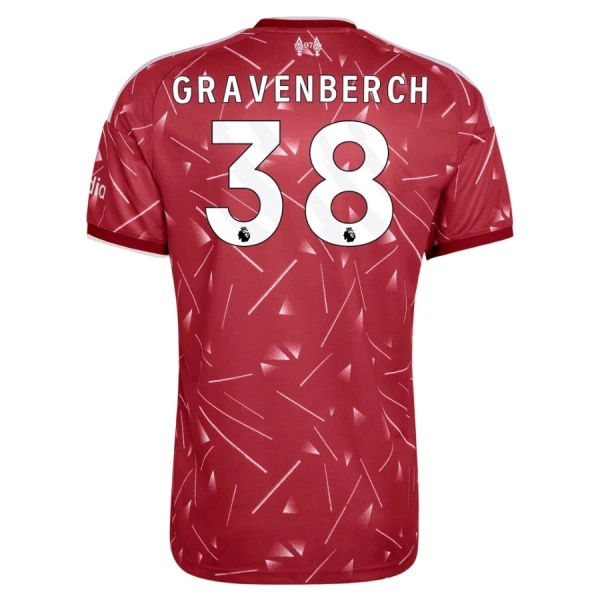 Liverpool Gravenberch 38 Hjemmedrakt Barn 2026-27 - med Bukse