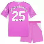Manchester City Donnarumma 25 Keeper Bortedrakt Barn 2026-27 Rosa - med Bukse