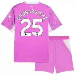 Manchester City Donnarumma 25 Keeper Bortedrakt Barn 2026-27 Rosa - med Bukse