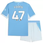 Manchester City Foden 47 Hjemmedrakt Barn 2026-27 - med Bukse