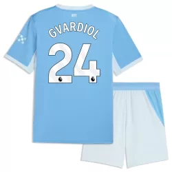Manchester City Gvardiol 24 Hjemmedrakt Barn 2026-27 - med Bukse
