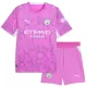 Manchester City Keeper Bortedrakt Barn 2026-27 Rosa - med Bukse Manchester City Keeper Bortedrakt Barn 2026-27 Rosa - med Bukse