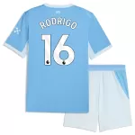 Manchester City Rodrigo 16 Hjemmedrakt Barn 2026-27 - med Bukse