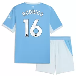 Manchester City Rodrigo 16 Hjemmedrakt Barn 2026-27 - med Bukse