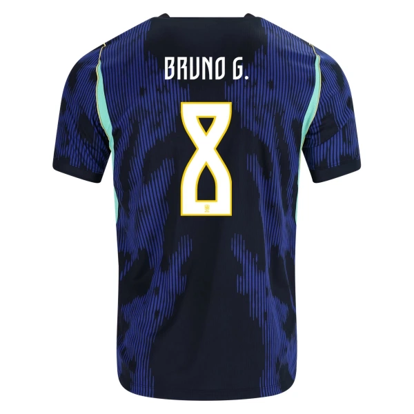 Brasil Bruno Guimaraes 8 Bortedrakt Herre VM 2026 Brasil Bruno Guimaraes 8 Bortedrakt Herre VM 2026