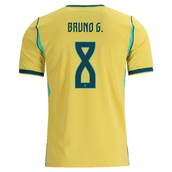 Brasil Bruno Guimaraes 8 Hjemmedrakt Herre VM 2026