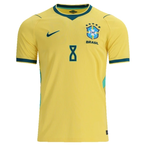 Brasil Bruno Guimaraes 8 Hjemmedrakt Herre VM 2026