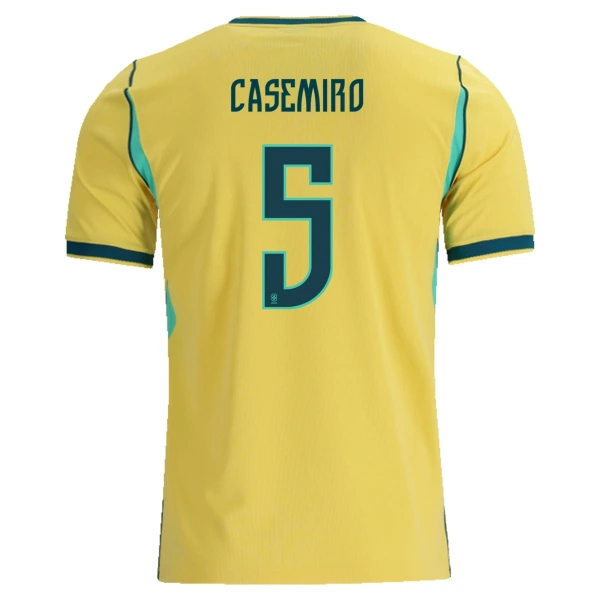 Brasil Casemiro 5 Hjemmedrakt Herre VM 2026