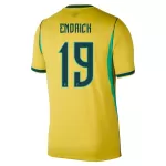 Brasil Endrick 19 Hjemmedrakt Herre VM 2026