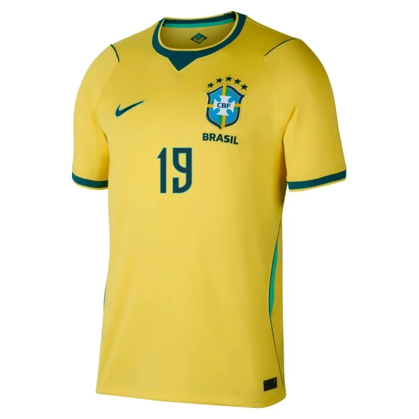 Brasil Endrick 19 Hjemmedrakt Herre VM 2026