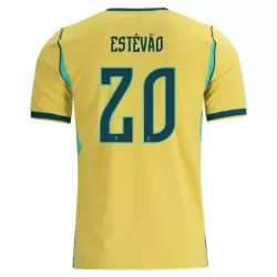 Brasil Estevao 20 Hjemmedrakt Herre VM 2026