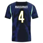 Brasil Marquinhos 4 Bortedrakt Herre VM 2026