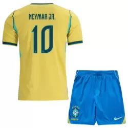 Brasil Neymar JR 10 Hjemmedrakt Barn VM 2026 - med Bukse