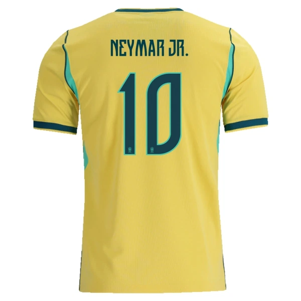 Brasil Neymar JR 10 Hjemmedrakt Barn VM 2026 - med Bukse
