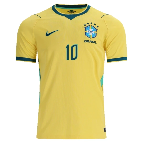 Brasil Neymar JR 10 Hjemmedrakt Barn VM 2026 - med Bukse