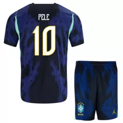 Brasil Pele 10 Bortedrakt Barn VM 2026 - med Bukse