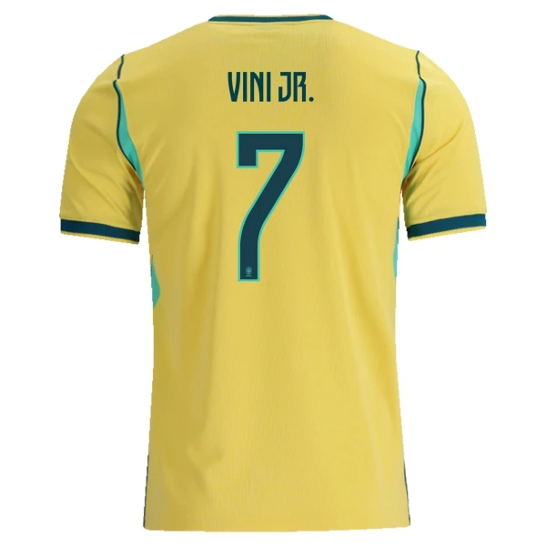 Brasil Vini JR. 7 Hjemmedrakt Barn VM 2026 - med Bukse