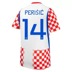 Kroatia Perišić 14 Hjemmedrakt Barn VM 2026 - med Bukse