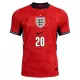 England Palmer 20 Bortedrakt Herre VM 2026