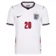 England Palmer 20 Hjemmedrakt Herre VM 2026