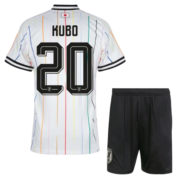 Japan Kubo 20 Bortedrakt Barn VM 2026 - med Bukse Japan Kubo 20 Bortedrakt Barn VM 2026 - med Bukse