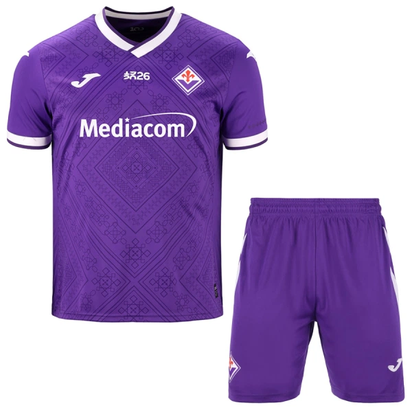 AC Fiorentina Hjemmedrakt Barn 2026-27 - med Bukse AC Fiorentina Hjemmedrakt Barn 2026-27 - med Bukse