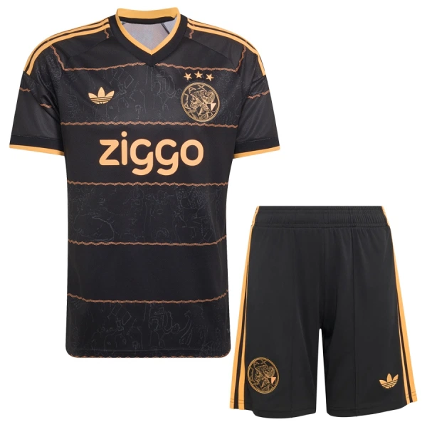 Ajax Amsterdam Bortedrakt Barn 2026-27 - med Bukse Ajax Amsterdam Bortedrakt Barn 2026-27 - med Bukse