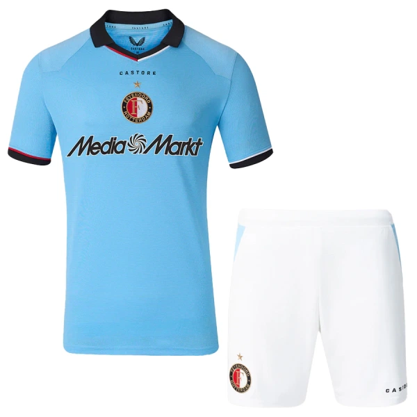 Feyenoord Rotterdam Bortedrakt Barn 2026-27 - med Bukse Feyenoord Rotterdam Bortedrakt Barn 2026-27 - med Bukse