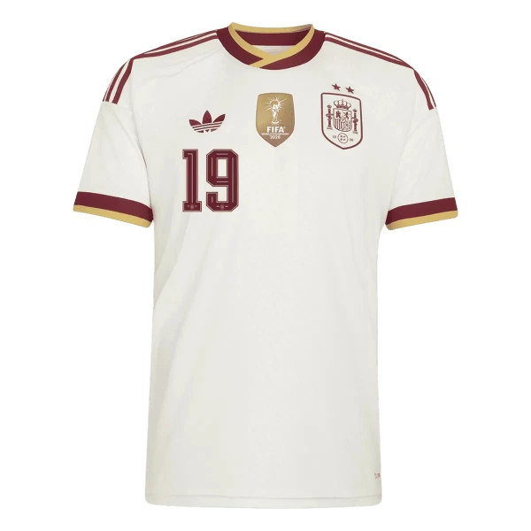 Spania 2 Stars Lamine Yamal 19 Bortedrakt Herre VM 2026