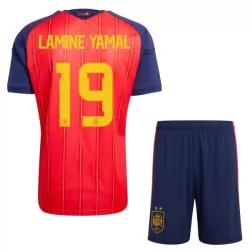 Spania 2 Stars Lamine Yamal 19 Hjemmedrakt Barn VM 2026 - med Bukse Spania 2 Stars Lamine Yamal 19 Hjemmedrakt Barn VM 2026 - med Bukse