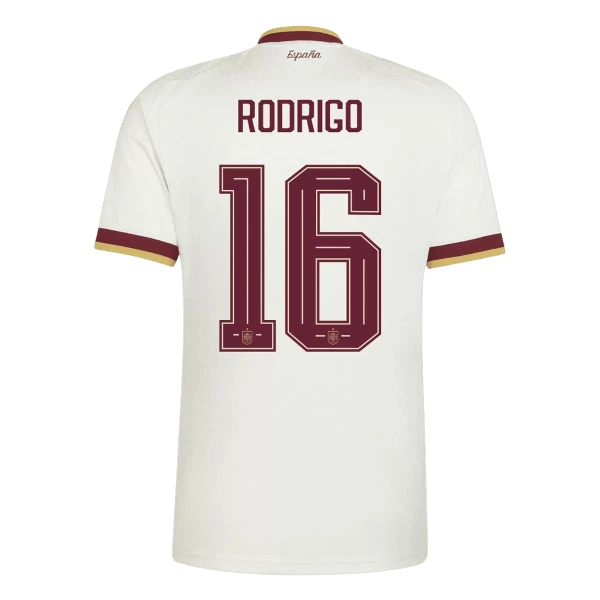 Spania 2 Stars Rodrigo 16 Bortedrakt Herre VM 2026