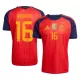 Spania 2 Stars Rodrigo 16 Hjemmedrakt Herre VM 2026 Spania 2 Stars Rodrigo 16 Hjemmedrakt Herre VM 2026