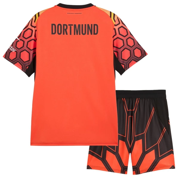 Borussia Dortmund Keeper Hjemmedrakt Barn 2026-27 Oransje - med Bukse