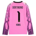 Borussia Dortmund Kobel 1 Keeper Bortedrakt Herre 2026-27 Langermet Rosa
