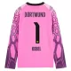 Borussia Dortmund Kobel 1 Keeper Bortedrakt Herre 2026-27 Langermet Rosa