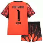 Borussia Dortmund Kobel 1 Keeper Hjemmedrakt Barn 2026-27 Oransje - med Bukse