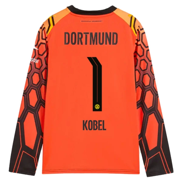 Borussia Dortmund Kobel 1 Keeper Hjemmedrakt Herre 2026-27 Langermet Oransje Borussia Dortmund Kobel 1 Keeper Hjemmedrakt Herre 2026-27 Langermet Oransje