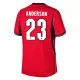 England Elliot Anderson 23 Bortedrakt Herre VM 2026 England Elliot Anderson 23 Bortedrakt Herre VM 2026