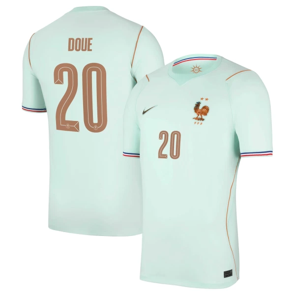 Frankrike Desire Doue 20 Bortedrakt Herre VM 2026 Frankrike Desire Doue 20 Bortedrakt Herre VM 2026