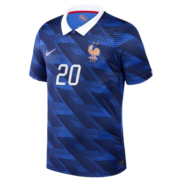 Frankrike Desire Doue 20 Hjemmedrakt Herre VM 2026