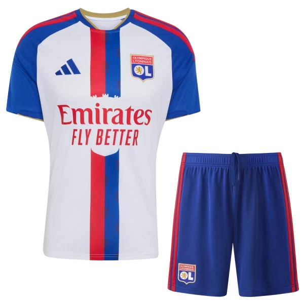 Olympique Lyonnais Hjemmedrakt Barn 2026-27 - med Bukse Olympique Lyonnais Hjemmedrakt Barn 2026-27 - med Bukse