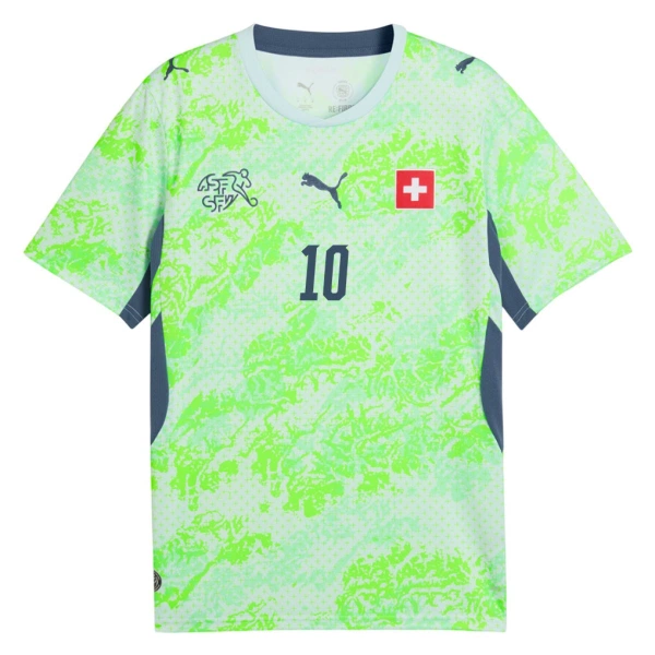 Sveits Granit Xhaka 10 Bortedrakt Herre VM 2026