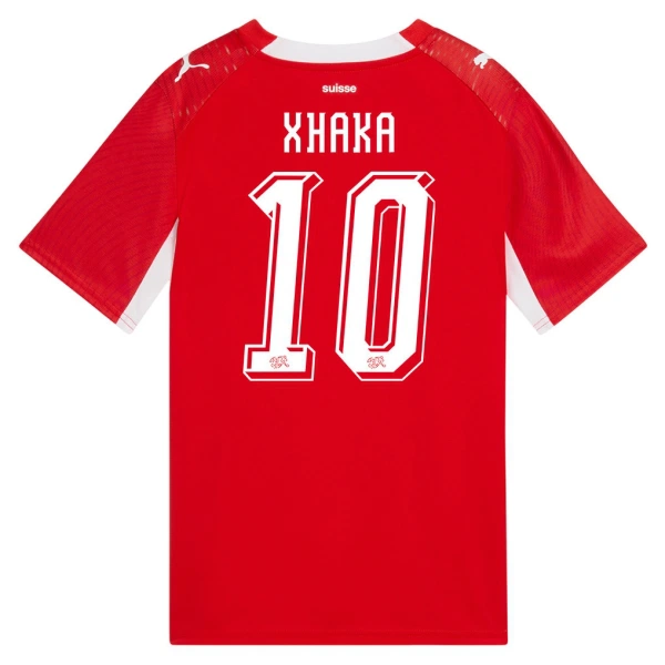 Sveits Granit Xhaka 10 Hjemmedrakt Herre VM 2026 Sveits Granit Xhaka 10 Hjemmedrakt Herre VM 2026