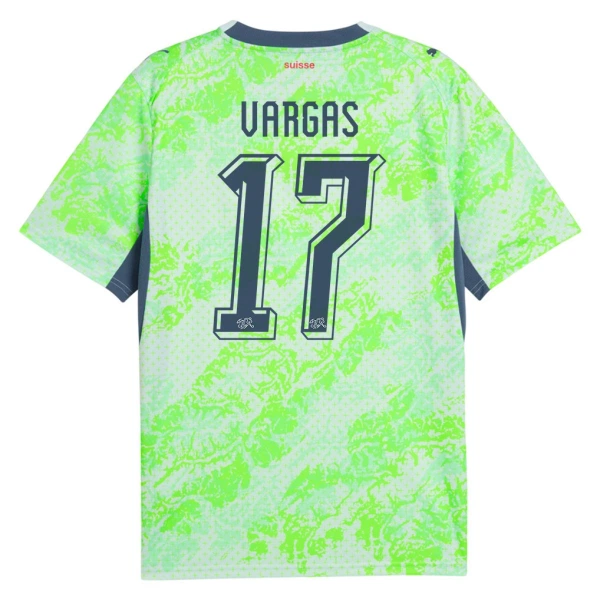 Sveits Vargas 17 Bortedrakt Herre VM 2026