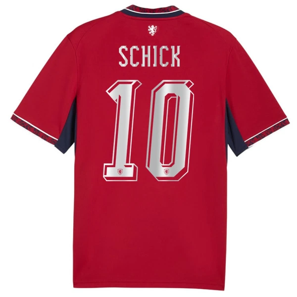Tsjekkia Schick 10 Hjemmedrakt Herre VM 2026