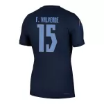 Uruguay Federico Valverde 15 Bortedrakt Herre VM 2026