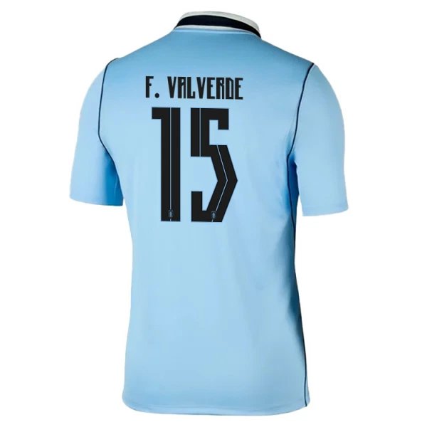 Uruguay Federico Valverde 15 Hjemmedrakt Herre VM 2026 Uruguay Federico Valverde 15 Hjemmedrakt Herre VM 2026