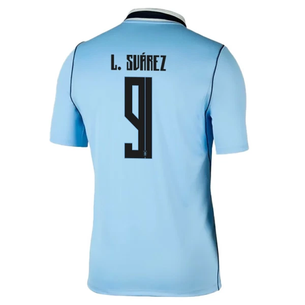 Uruguay Luis Suárez 9 Hjemmedrakt Herre VM 2026 Uruguay Luis Suárez 9 Hjemmedrakt Herre VM 2026