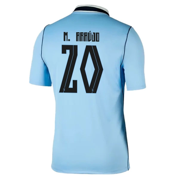 Uruguay Maximiliano Araujo 20 Hjemmedrakt Herre VM 2026 Uruguay Maximiliano Araujo 20 Hjemmedrakt Herre VM 2026