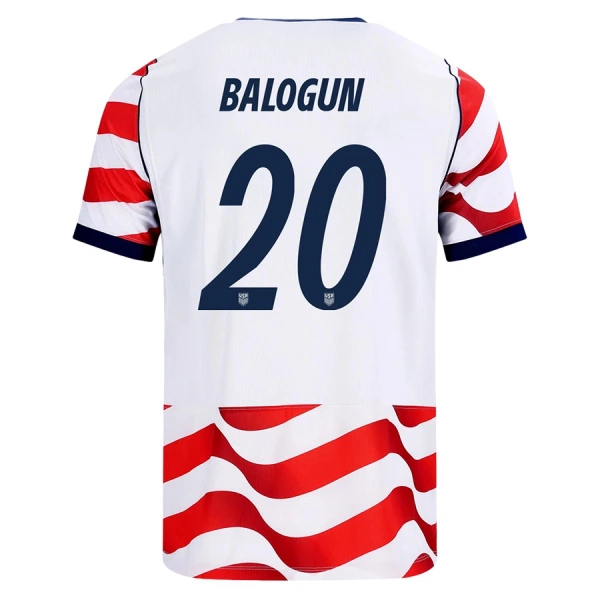 USA Balogun 20 Hjemmedrakt Herre VM 2026